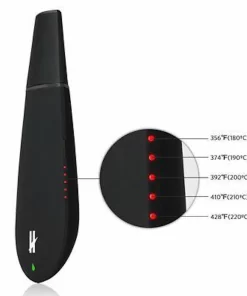Alternative view of BLK Black Mamba Dry Herb Vaporizer